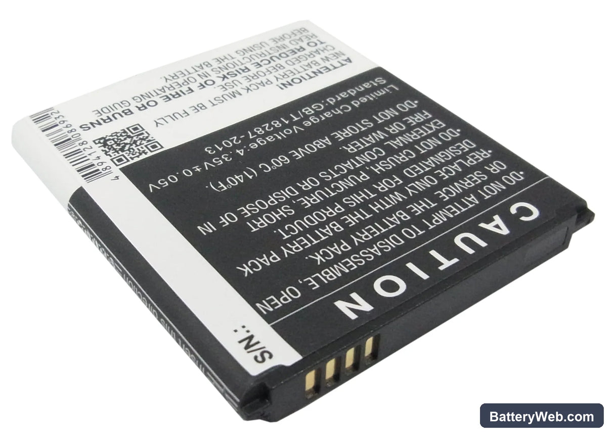 Samsung GT-i8580 Replacement Battery, 3.8V, 2000mAh, Li-ion 3