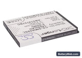 Samsung SCH-i859 Replacement Battery, 3.7V, 1600mAh, Li-ion 2