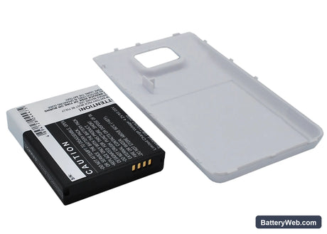 Samsung Galaxy S II Replacement Battery, 3.7V, 2600mAh, Li-ion 3