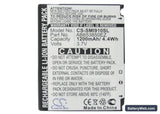 Samsung Omnia i900 Replacement Battery, 3.7V, 1200mAh, Li-ion 5