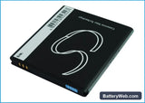 AT&T SGH-i997 Replacement Battery, 3.7V, 1400mAh, Li-ion 3