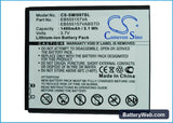 AT&T SGH-i997 Replacement Battery, 3.7V, 1400mAh, Li-ion 5