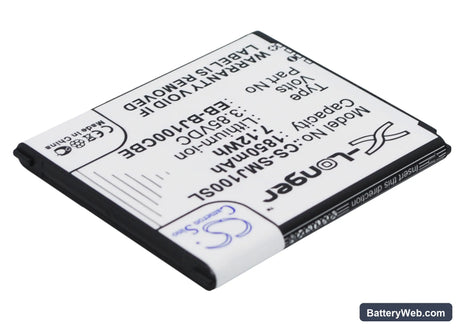 Samsung Galaxy J1 Replacement Battery, 3.85V, 1850mAh, Li-ion 3