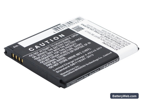Samsung Galaxy J1 Replacement Battery, 3.85V, 1850mAh, Li-ion 4