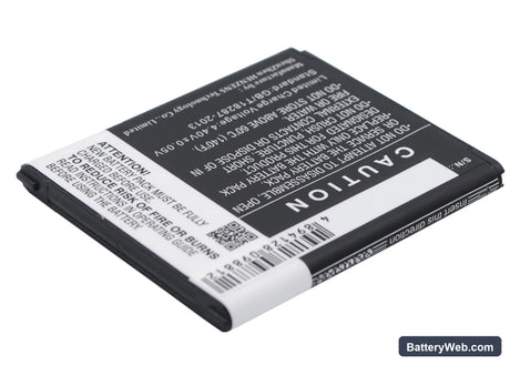 Samsung Galaxy J1 Replacement Battery, 3.85V, 1850mAh, Li-ion 5