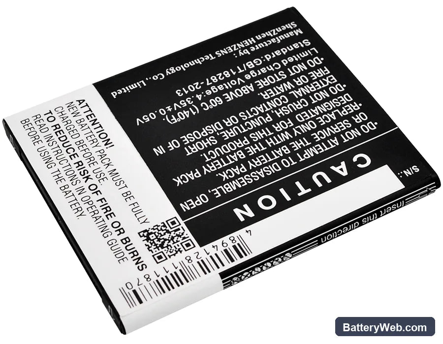 Samsung Galaxy J1 Ace VE Duos Replacement Battery, 3.8V, 1800mAh, Li-ion 3