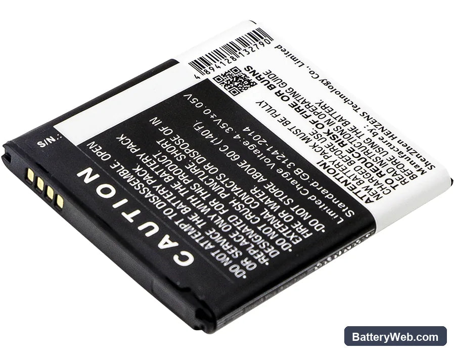 Samsung Galaxy J2 Replacement Battery, 3.8V, 1900mAh, Li-ion 3
