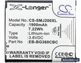 Samsung Galaxy J2 Replacement Battery, 3.8V, 1900mAh, Li-ion 5
