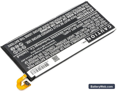 Samsung Galaxy J3 2017 Replacement Battery, 3.85V, 2400mAh, Li-Polymer 4