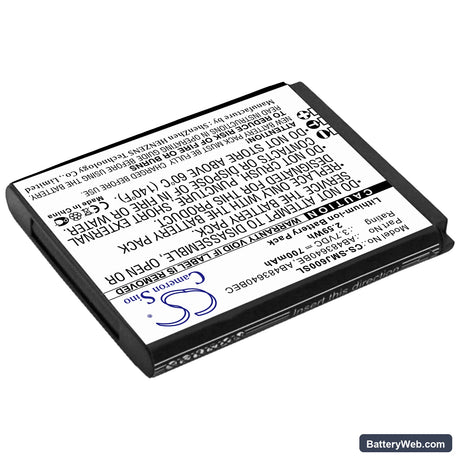 Samsung SGH-J600 Replacement Battery, 3.7V, 700mAh, Li-ion 2