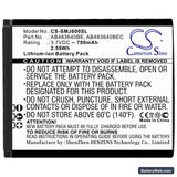 Samsung SGH-J600 Replacement Battery, 3.7V, 700mAh, Li-ion 3