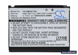 Samsung BLACKJACK II Replacement Battery, 3.7V, 1200mAh, Li-ion 1