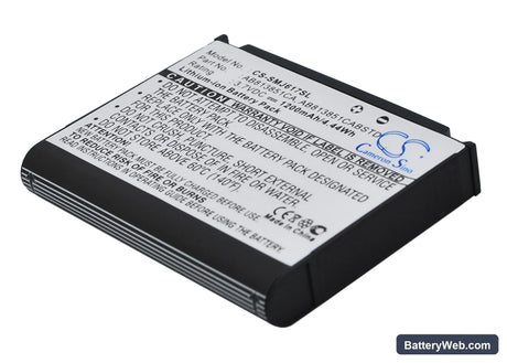Samsung BLACKJACK II Replacement Battery, 3.7V, 1200mAh, Li-ion 3
