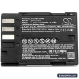 Siemens Infinium Cleo Replacement Battery, 7.2V, 1300mAh, Li-ion 3