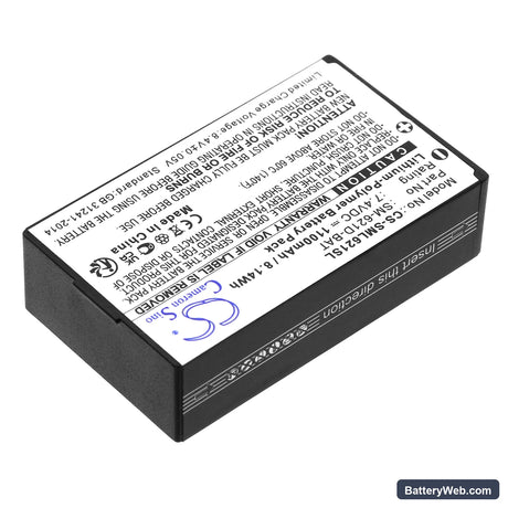 Simolio Wireless TV speaker Replacement Battery, 7.4V, 1100mAh, Li-Polymer 2