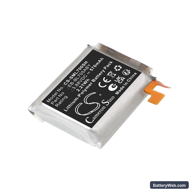 Samsung Galaxy Watch 7 Ultra 47mm Replacement Battery, 3.88V, 570mAh, Li-Polymer 1