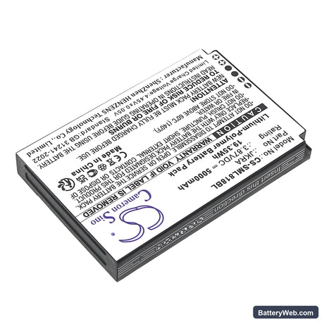 Sunmi L2KS Replacement Battery, 3.87V, 5000mAh, Li-Polymer 2