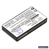 Simolio SM-823 Replacement Battery, 3.7V, 300mAh, Li-Polymer 2
