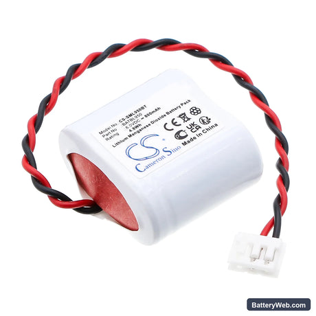 Claviers RAK22 Replacement Battery, 6V, 800mAh, Li-MnO2 1