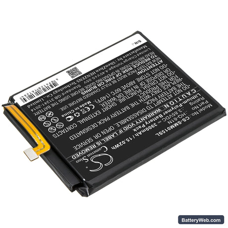 Samsung SM-M015 Replacement Battery, 3.85V, 3900mAh, Li-Polymer 2