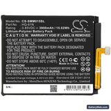 Samsung SM-M015 Replacement Battery, 3.85V, 3900mAh, Li-Polymer 3
