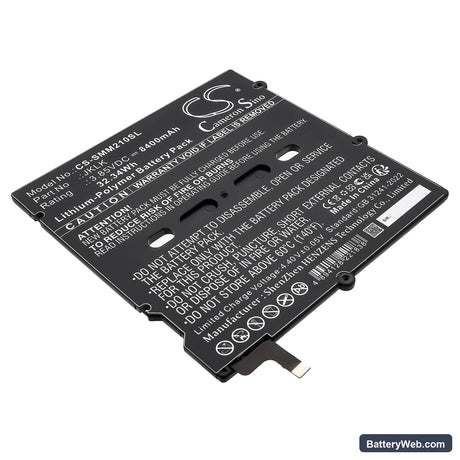 Sunmi M2 Max Replacement Battery, 3.85V, 8400mAh, Li-Polymer 1