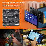 Sunmi M2 Max Replacement Battery, 3.85V, 8400mAh, Li-Polymer 6