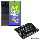 Samsung Galaxy M42 Replacement Battery, 3.85V, 4700mAh, Li-Polymer 5