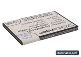 Samsung SPH-M840 Replacement Battery, 3.7V, 1900mAh, Li-ion 2