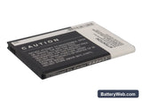 Samsung SPH-M840 Replacement Battery, 3.7V, 1900mAh, Li-ion 4
