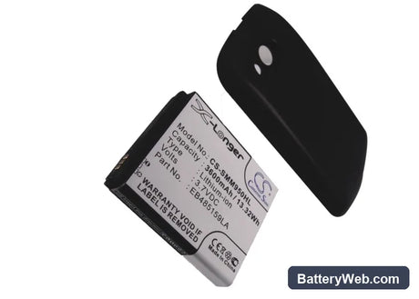 Virgin Mobile SPH-M950 Replacement Battery, 3.7V, 3600mAh, Li-ion 5