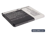 Samsung Galaxy J Replacement Battery, 3.8V, 2600mAh, Li-ion 3