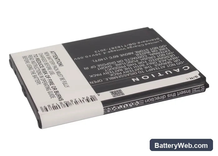 Samsung Galaxy J Replacement Battery, 3.8V, 2600mAh, Li-ion 4