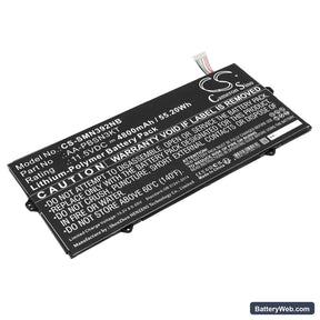 Samsung NP930MBE-K02HK Replacement Battery, 11.5V, 4800mAh, Li-Polymer 1