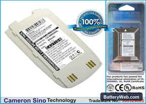 Samsung SGH-N500 Replacement Battery, 3.7V, 850mAh, Li-ion 1