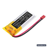 Somfy 5121348B Replacement Battery, 3.7V, 600mAh, Li-Polymer 2