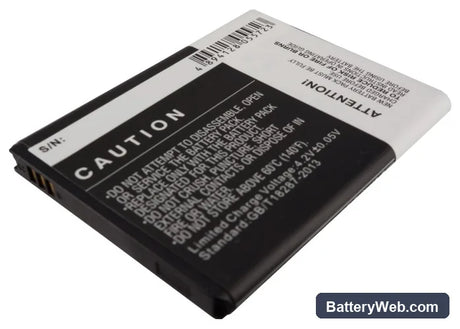 Telstra Galaxy Note Replacement Battery, 3.7V, 2500mAh, Li-ion 4