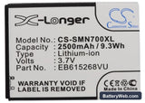 Telstra Galaxy Note Replacement Battery, 3.7V, 2500mAh, Li-ion 5