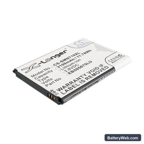 Samsung GT-N7100 Replacement Battery, 3.8V, 3100mAh, Li-ion 1
