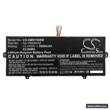 Samsung Galaxy Book Mystic Silver NP750XDA-KD1IT Replacement Battery, 15.4V, 3500mAh, Li-Polymer 3