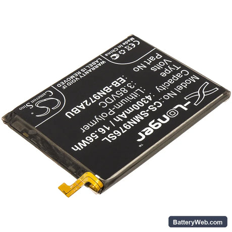 Samsung Galaxy Note 10+ Replacement Battery, 3.85V, 4300mAh, Li-Polymer 2