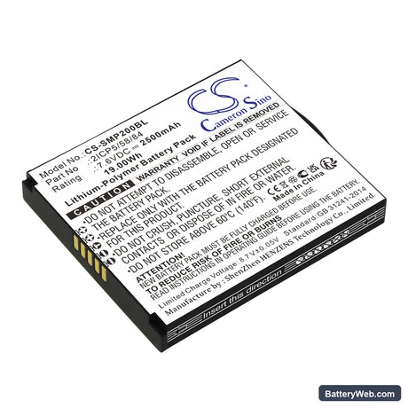 Sunmi P2 Replacement Battery, 7.6V, 2500mAh, Li-Polymer 1