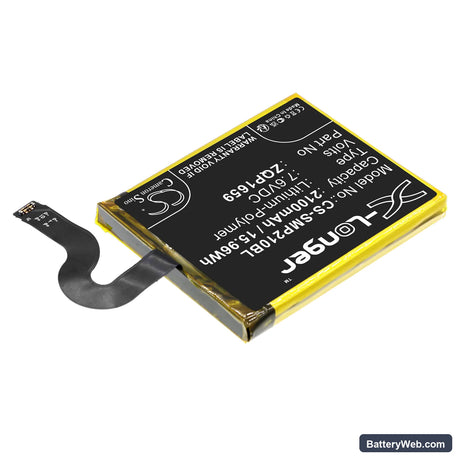 Sunmi V2 Pro Replacement Battery, 7.6V, 2100mAh, Li-Polymer 2