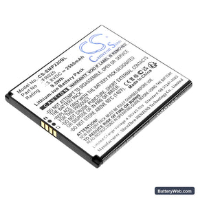 Sunmi P2 Mini Replacement Battery, 3.8V, 2500mAh, Li-ion 1