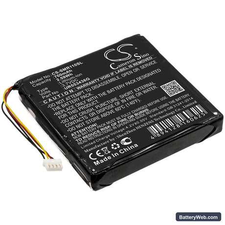 Sigma Rox 11 Replacement Battery, 3.7V, 700mAh, Li-ion 1