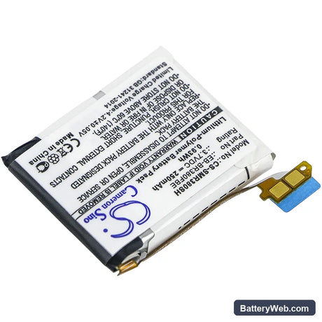 Samsung Gear 2 Replacement Battery, 3.7V, 250mAh, Li-Polymer 2