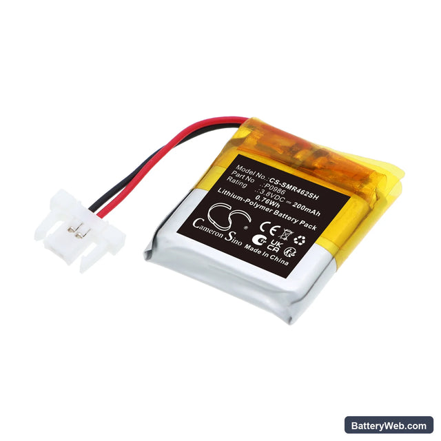 Samsung 282223 Replacement Battery, 3.8V, 200mAh, Li-Polymer 1