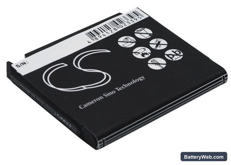 Samsung SCH-R500 Replacement Battery, 3.7V, 750mAh, Li-ion 4