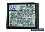 Samsung SCH-R510 Replacement Battery, 3.7V, 1300mAh, Li-ion 6