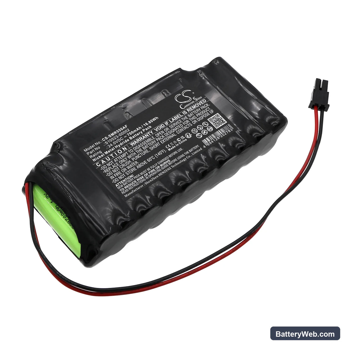 SOMMER base+ Replacement Battery, 24V, 700mAh, Ni-MH 1